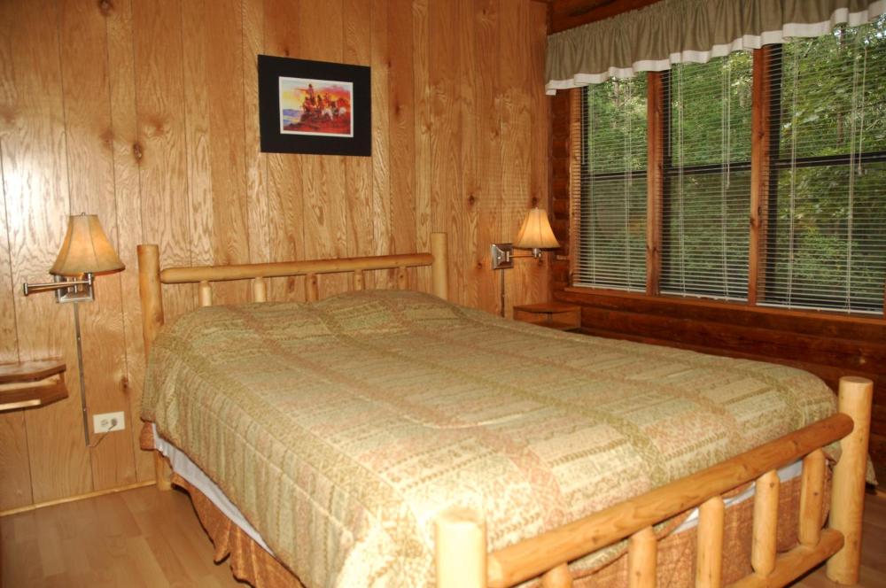 One-Bedroom Cabin interior